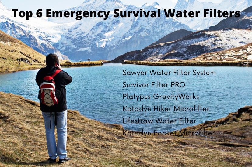 Top 6 Emergency Survival Water Filters